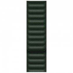 Шкіряний ремінець для Apple watch 38mm/40mm Leather Link (Зелений / Sequoia Green)