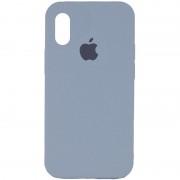 Чохол для iPhone X/XS Silicone Case Full Protective (AA) (Блакитний / Sweet Blue)