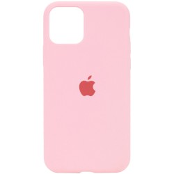 Чехол для iPhone 11 Pro Max Silicone Case Full Protective (AA) (Розовый / Peach)
