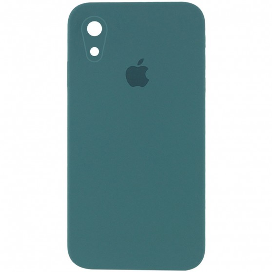 Чехол Silicone Case Square Full Camera Protective (AA) для Apple iPhone XR (6.1"")