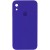 Чохол Silicone Case Square Full Camera Protective (AA) Apple iPhone XR (6.1"") (Фіолетовий / Ultra Violet)
