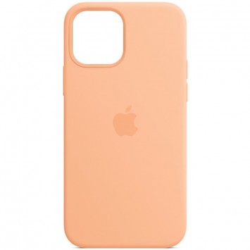 Чехол для iPhone 13 mini Silicone Case Full Protective (AA) (Оранжевый / Cantaloupe)