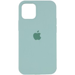 Чехол для iPhone 13 Pro Silicone Case Full Protective (AA) (Бирюзовый / Beryl)