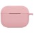 Силіконовий футляр New з карабіном для навушників Airpods Pro (Рожевий / Light pink)