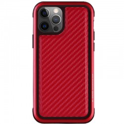 Чехол для iPhone 13 Pro PC+TPU+Metal K-DOO MARS Series (Carbon Red)