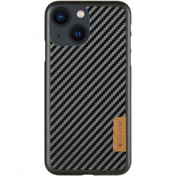 Карбонова накладка для iPhone 13 mini G-Case Dark series (Чорний)