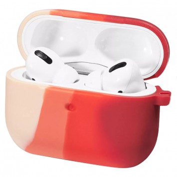 Силіконовий футляр Colorfull для навушників AirPods 3 (Рожевий/Червоний)