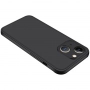 Пластикова накладка для iPhone 13 GKK LikGus 360 градусів (opp) (Чорний)
