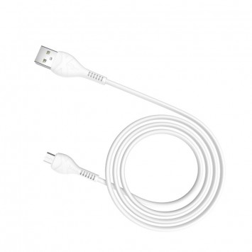 Дата кабель Hoco X37 "Cool power" MicroUSB (1m) (Білий)