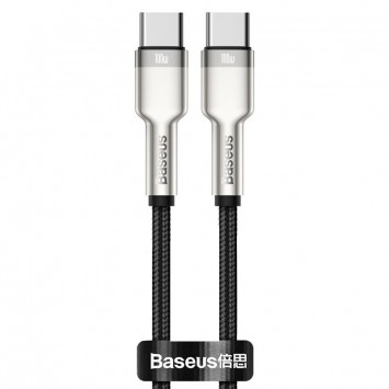Дата кабель Baseus Cafule Series Metal Type-C to Type-C 100W (2m), Черный