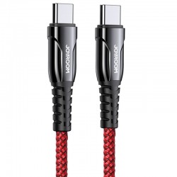 Дата кабель Joyroom S-1230K1 Type-C to Type-C 60W (1.2m) (Красный)