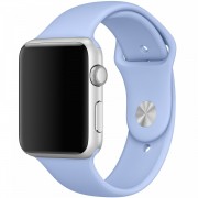 Силіконовий ремінець для Apple watch 42mm / 44mm (Блакитний / Lilac Blue)