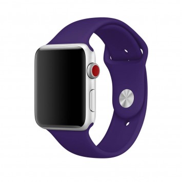 Силіконовий ремінець для Apple watch 42mm / 44mm (Фіолетовий / Ultra Violet)