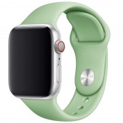 Силіконовий ремінець для Apple watch 42mm / 44mm (М'ятний / Mint)