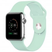 Силіконовий ремінець для Apple watch 42mm / 44mm (Бірюзовий / Turquoise)