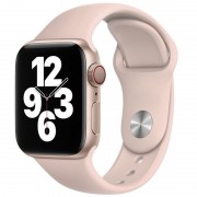 Силіконовий ремінець для Apple watch 42mm / 44mm (Рожевий / Light Flamingo)
