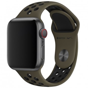 Силиконовый ремешок Sport Nike+ для Apple watch 42mm / 44mm
