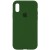 Чохол Silicone Case Full Protective (AA) для Apple iPhone XR (6.1"") (Зелений / Dark Olive)