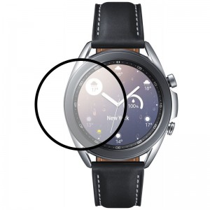 Захисна плівка для Galaxy Watch 3 41mm 3D (full glue) (тех.пак) (Чорний)