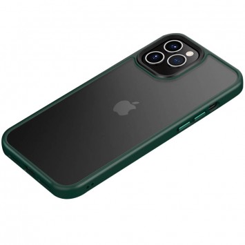 TPU+PC чехол Metal Buttons для Apple iPhone 12 Pro / 12 (6.1"")