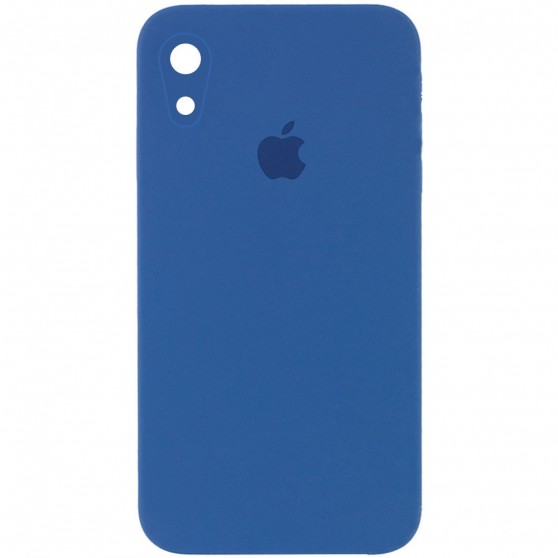 Чехол Silicone Case Square Full Camera Protective (AA) для Apple iPhone XR (6.1"")