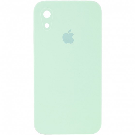 Чехол Silicone Case Square Full Camera Protective (AA) для Apple iPhone XR (6.1"")