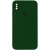 Чохол Silicone Case Square Full Camera Protective (AA) Apple iPhone XS Max (6.5"") (Зелений / Army green)