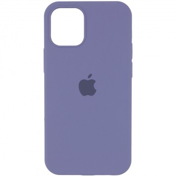 Чехол для iPhone 13 mini Silicone Case Full Protective (AA) (Серый / Lavender Gray)