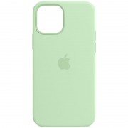 Чохол для iPhone 13 mini Silicone Case Full Protective (AA) (Зелений / Pistachio)