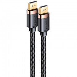 Дата кабель Usams US-SJ531 U74 4K HD DP To DP Cable (2m) (Чорний)
