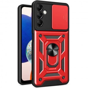 Ударостійкий чохол Camshield Serge Ring для Samsung Galaxy M52 Червоний
