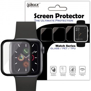 Защитная пленка VMAX 3D (full glue) для часов Apple Watch размером 44 мм