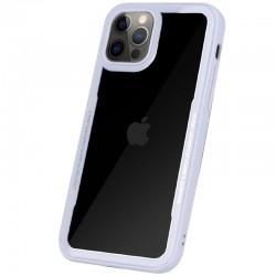 TPU+PC чехол G-Case Shock Crystal для Apple iPhone 12 Pro Max (6.7"") (Белый)