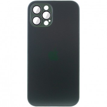 Чохол для Apple iPhone 12 Pro (6.1"") - TPU+Glass Sapphire matte case Cangling Green