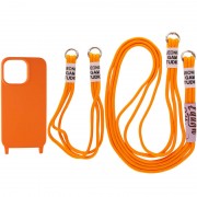 Чехол TPU two straps California для Apple iPhone 13 Pro Max (6.7"") Оранжевый