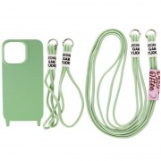 Чехол TPU two straps California для Apple iPhone 13 Pro (6.1"") Зеленый / Pistachio