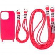 Чехол TPU two straps California для Apple iPhone 13 Pro (6.1"") Розовый
