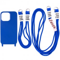 Чохол TPU two straps California для Apple iPhone 11 Pro Max (6.5"") Синій / Iris
