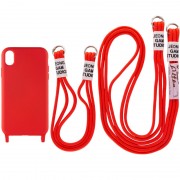 Чехол TPU two straps California для Apple iPhone XR (6.1"") Красный