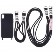 Чохол TPU two straps California для Apple iPhone XR (6.1"") Чорний