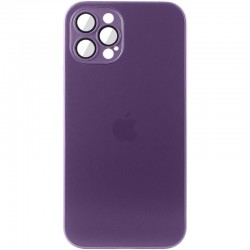 Чохол TPU+Glass Sapphire matte case для Apple iPhone 12 Pro Max (6.7"), Deep Purple