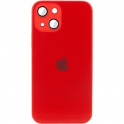 Чохол TPU+Glass Sapphire matte case для Apple iPhone 14 (6.1"), Cola Red
