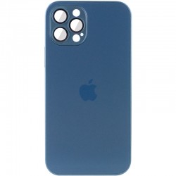 Чохол TPU+Glass Sapphire matte case для Apple iPhone 14 Pro (6.1"), Navy Blue