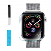Захисне скло на Apple Watch 44mm 3D Nano Optics з УФ лампою (Прозорий)