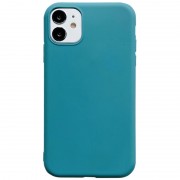 Силіконовий чохол Candy для Apple iPhone 11 (6.1") (Синій / Powder Blue)