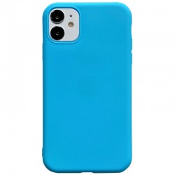 Силіконовий чохол Candy для Apple iPhone 11 (6.1") (Блакитний)