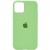 Чехол для Apple iPhone 12 Pro Max (6.7") - Silicone Case Full Protective (AA) (Мятный / Mint)