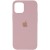Чохол для Apple iPhone 12 Pro Max (6.7") - Silicone Case Full Protective (AA) (Рожевий / Pink Sand)