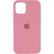 Чохол для Apple iPhone 12 Pro Max (6.7") - Silicone Case Full Protective (AA) (Рожевий / Light pink)