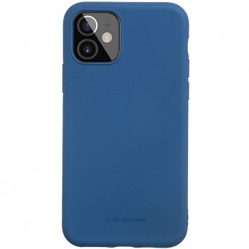 TPU чохол для Apple iPhone 12 mini (5.4") - Molan Cano Smooth (Синій)